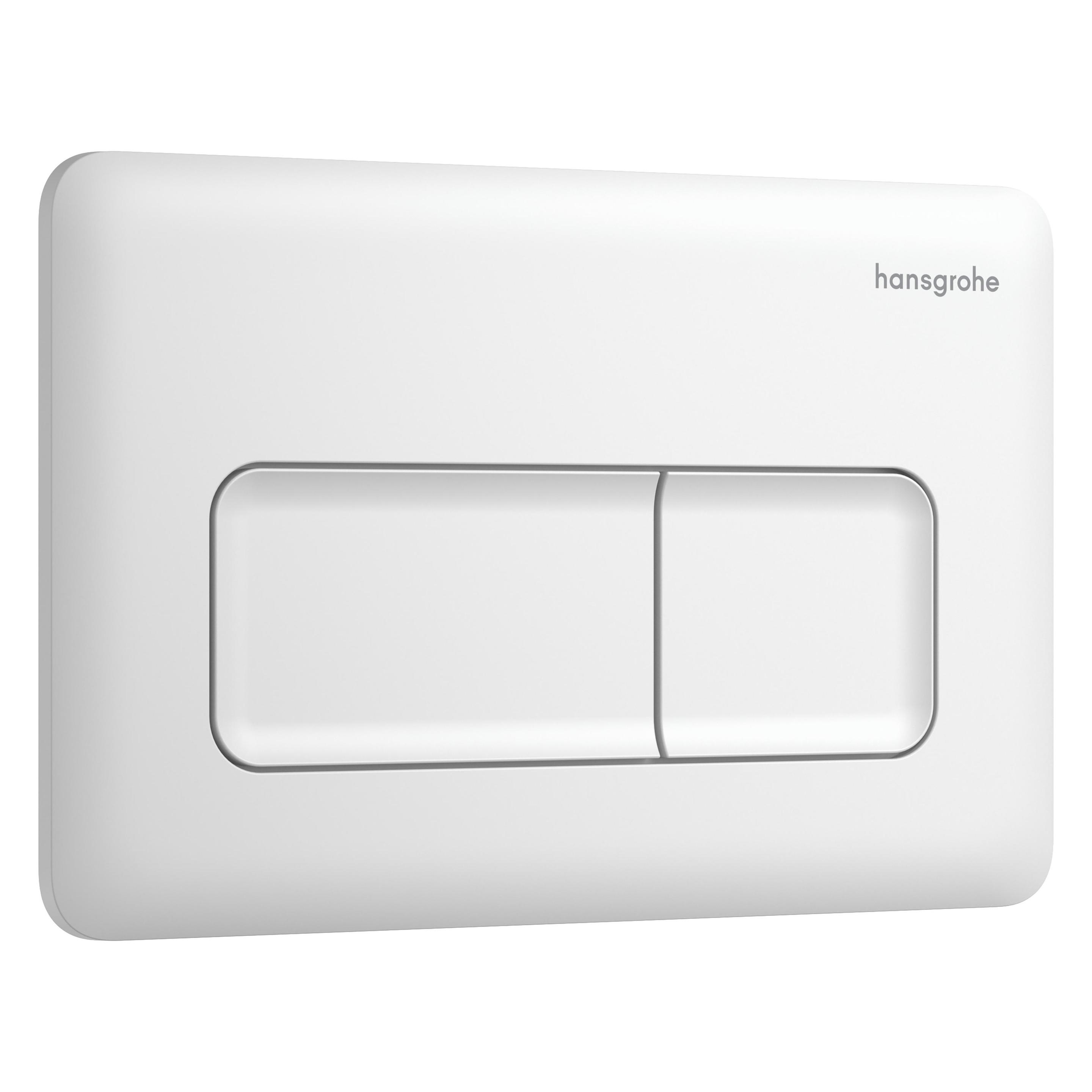hansgrohe iFrame Original Q Plaques de déclenchement pour chasse d'eau à 2 quantités, 66001700, 66001700 (66001700)