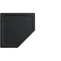 Kaldewei CORNEZZA Duschfläche, 900x900 mm, schwarz matt, bodengleicher Einbau