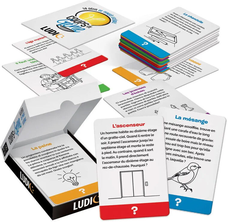 Brain Cards Coups de Génie - Ludic Family