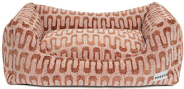 DOGGUO Hundesofa RETRO WAVE braun   M M