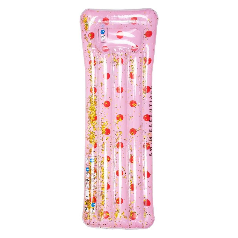 Swim Essentials Luftmatratze Rosa mit roten Punkten (2020SE45)