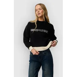 Rip Curl Archive: Script Knit Strickpullover black Gr. S