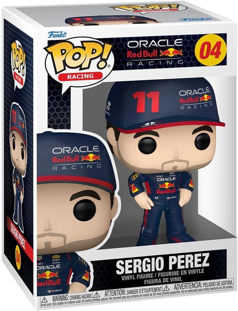 Funko POP! Vinyl: Formula 1 – Sergio Pérez (Red Bull Racing) Collectable Vinyl Figure
