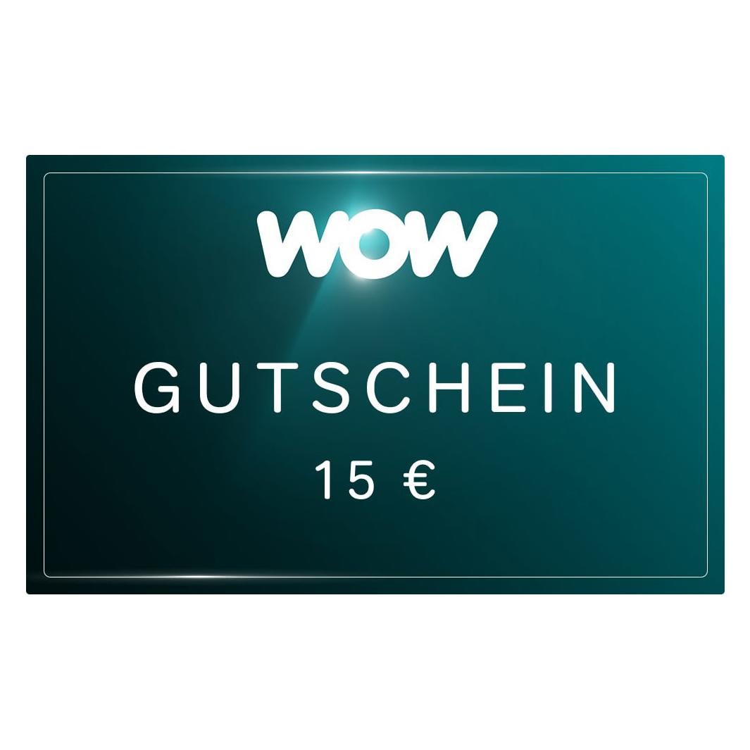 WOW TV Streaming Geschenkkarte (15 EUR, 36 Monate) (WOW15)