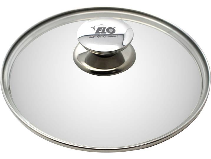 Universaldeckel ELO Galant , transparent, H:5,5cm Ø:16cm, Glas, Deckel, Universaldeckel, aus feuerfestem Glas, für modernes Sichtkochen