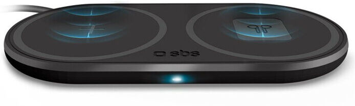 CARREGADOR WIRELESS SBS DOUBLE 10W