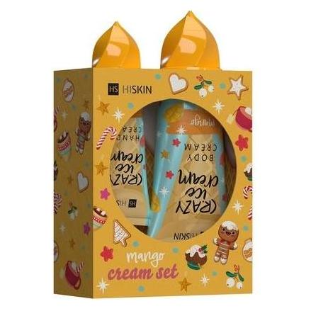 Hiskin Hiskinset Crazy Ice Cream Handcreme Mango 60ml und Körpercreme Mango 200ml (Körperpflegeset) (49547403)