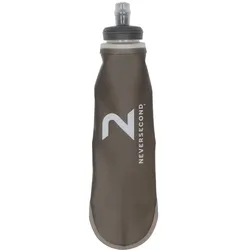 NEVERSECOND x HYDRAPAK Soft Flask Trinkflasche 500 ml | schwarz