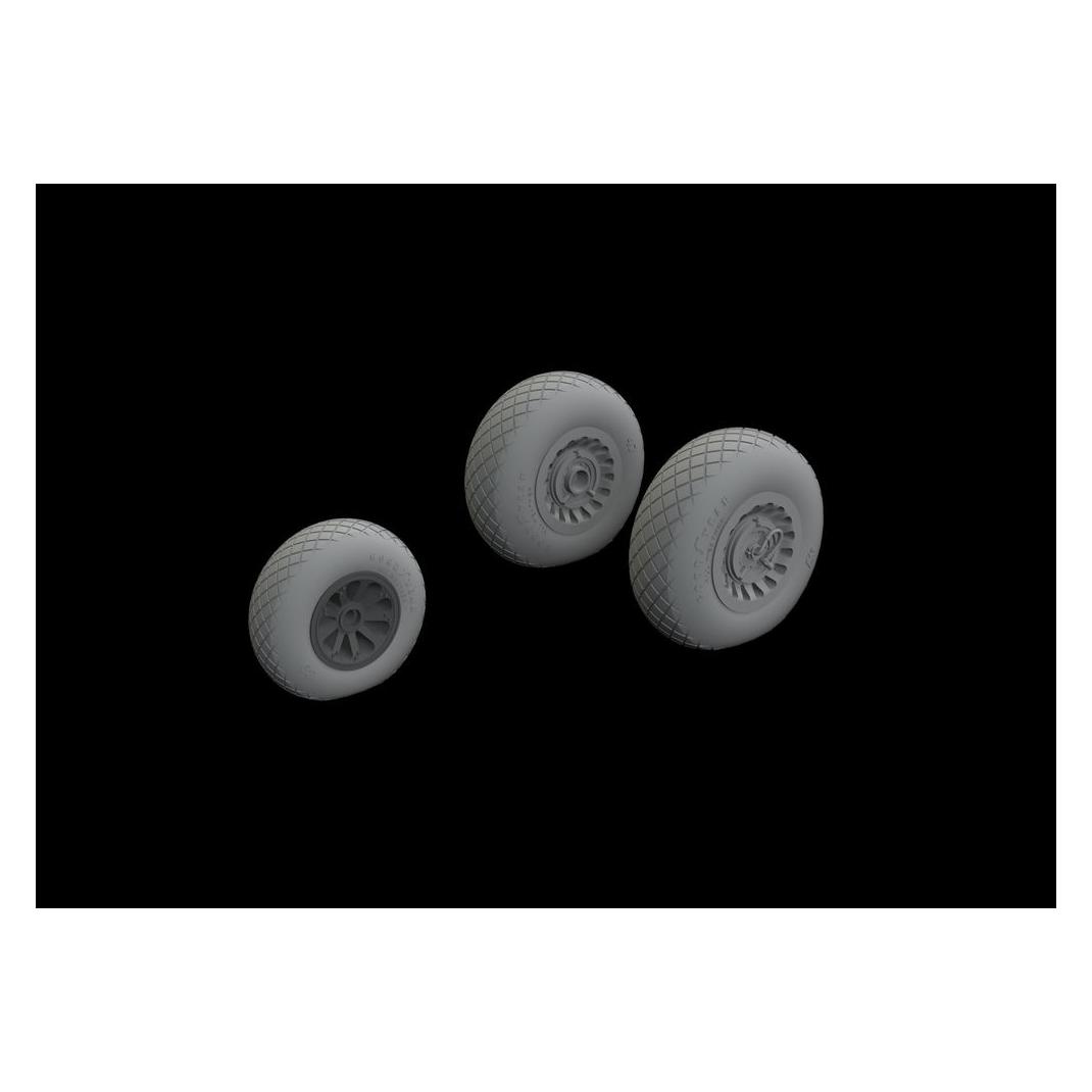 Eduard A-26/B-26 Invader wheels for ICM (648534)