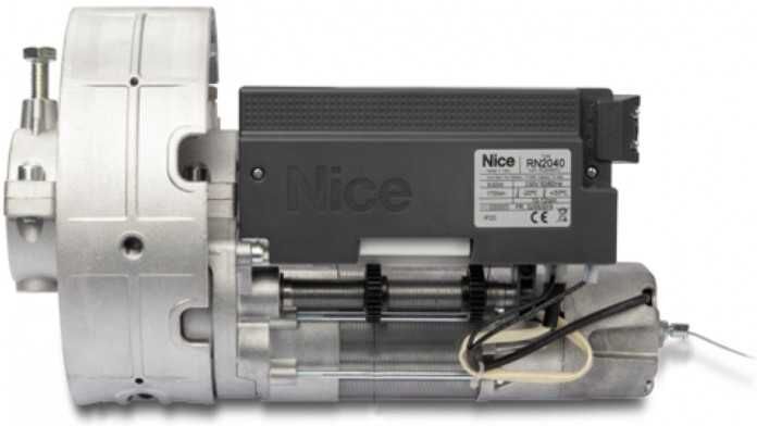 Nice Motore Per Serranda Irreversibile Con Elettrofreno Rn2040  Rondo