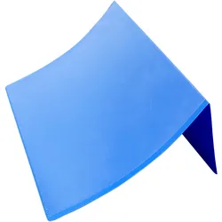 50 Kennzeichnungstasche für gestapelte Kartons, PVC A4, blau