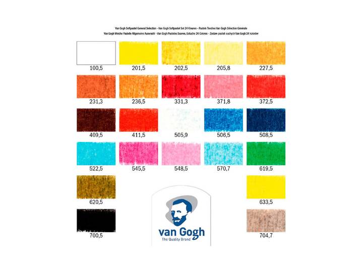 Van Gogh Softpastell-Set 24 Stück