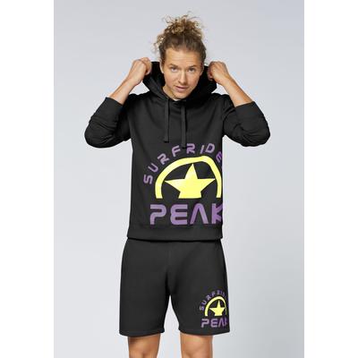 Kapuzensweatshirt CHIEMSEE, Herren, Gr. XXL (60/62), schwarz (schwarz beauty), 60% Baumwolle, 40% Polyester, Sweatshirts