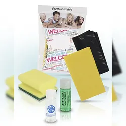 Amenities- Reinigungssets "Welcome Nr. 9" für Touristenunterkünfte - 50 Stück