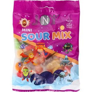 In-Joy Fruchtgummis Mini Sour Mix, 100 g