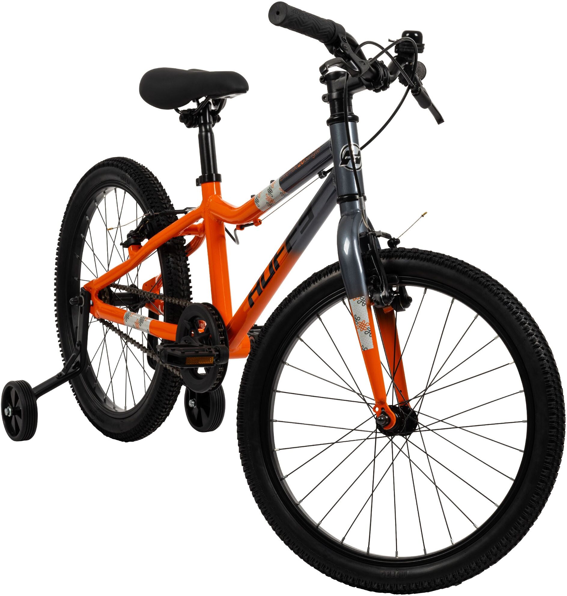 Kinderfahrrad HUFFY "20-Zoll Literide Single-Speed Fahrrad" Gr. 28, orange, Fahrräder, Kinder, 28cm, 20 Zoll (50,80cm) hinten: 20 Zoll (50,80cm)