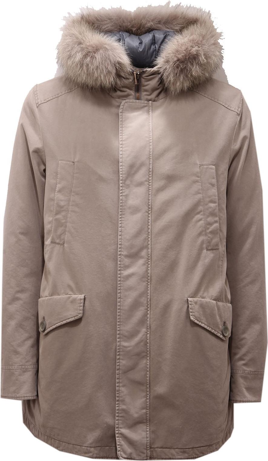 8927AC giubbotto uomo HERNO daunengrau wattierte Parka Jacke Männer