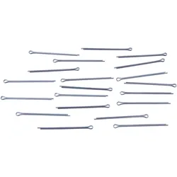 Dresselhaus Splint 2, 0 x 40 mm, Abgabe nur in Packung zu 20 Stück, Preis per Packung, Splint Stahl