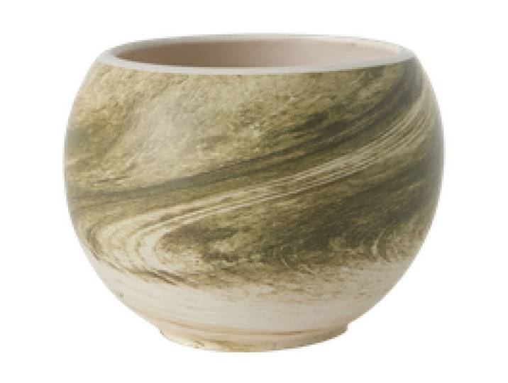 Cache pot en céramique 17 cm ISCHIA