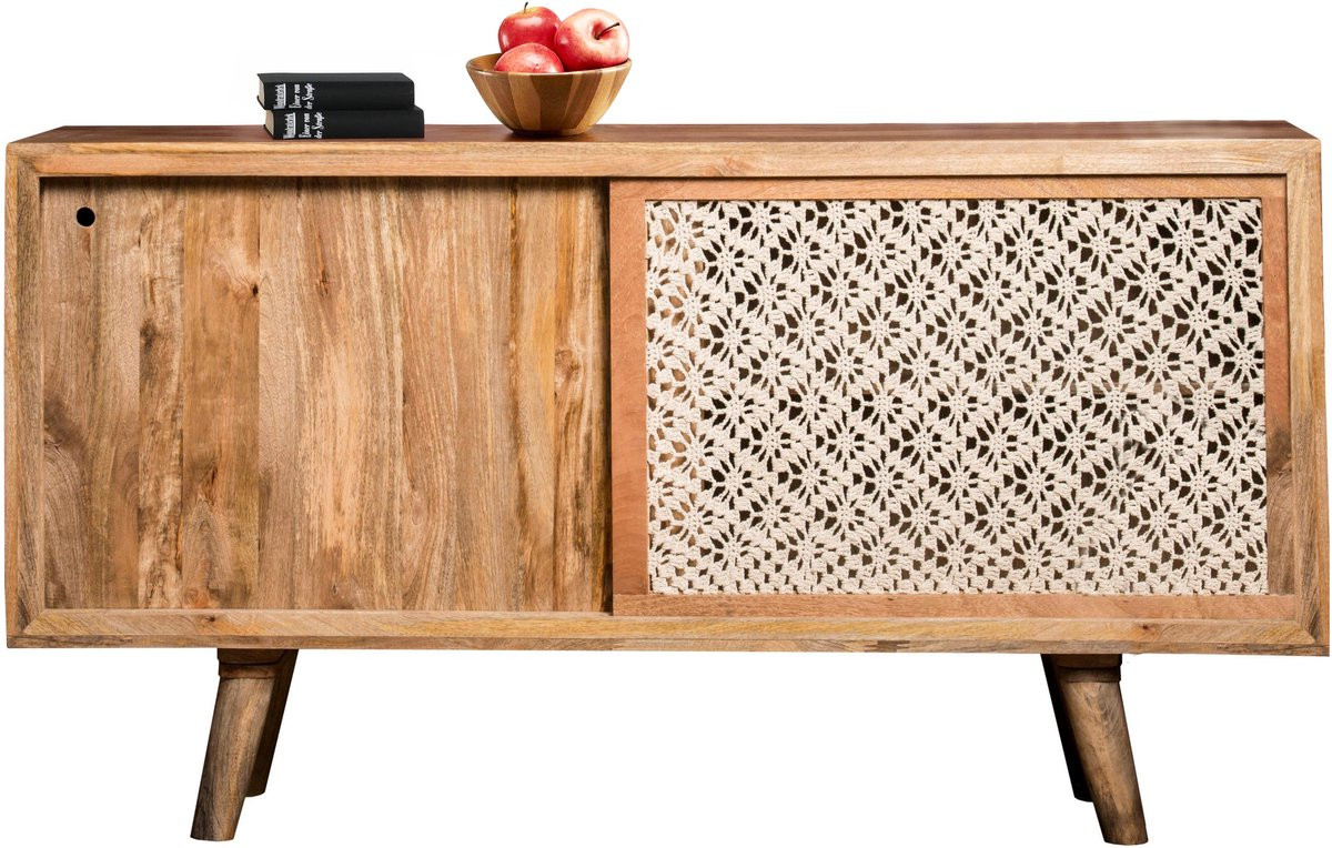 Notio Living Crochet Dressoir met 2 deuren van mangohout
