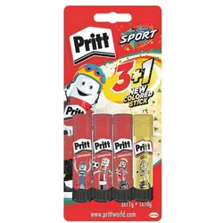 Pritt 3+1 Klebestifte »Sport« braun