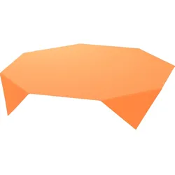 Duni Bio Dunicel®-Mitteldecke 84 x 84 cm rot