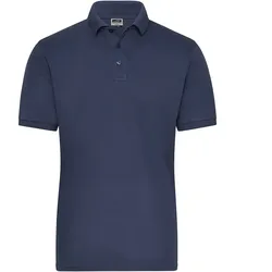 Bio Stretch Polo-Shirt "JN1806" UV-Schutz - S - navy