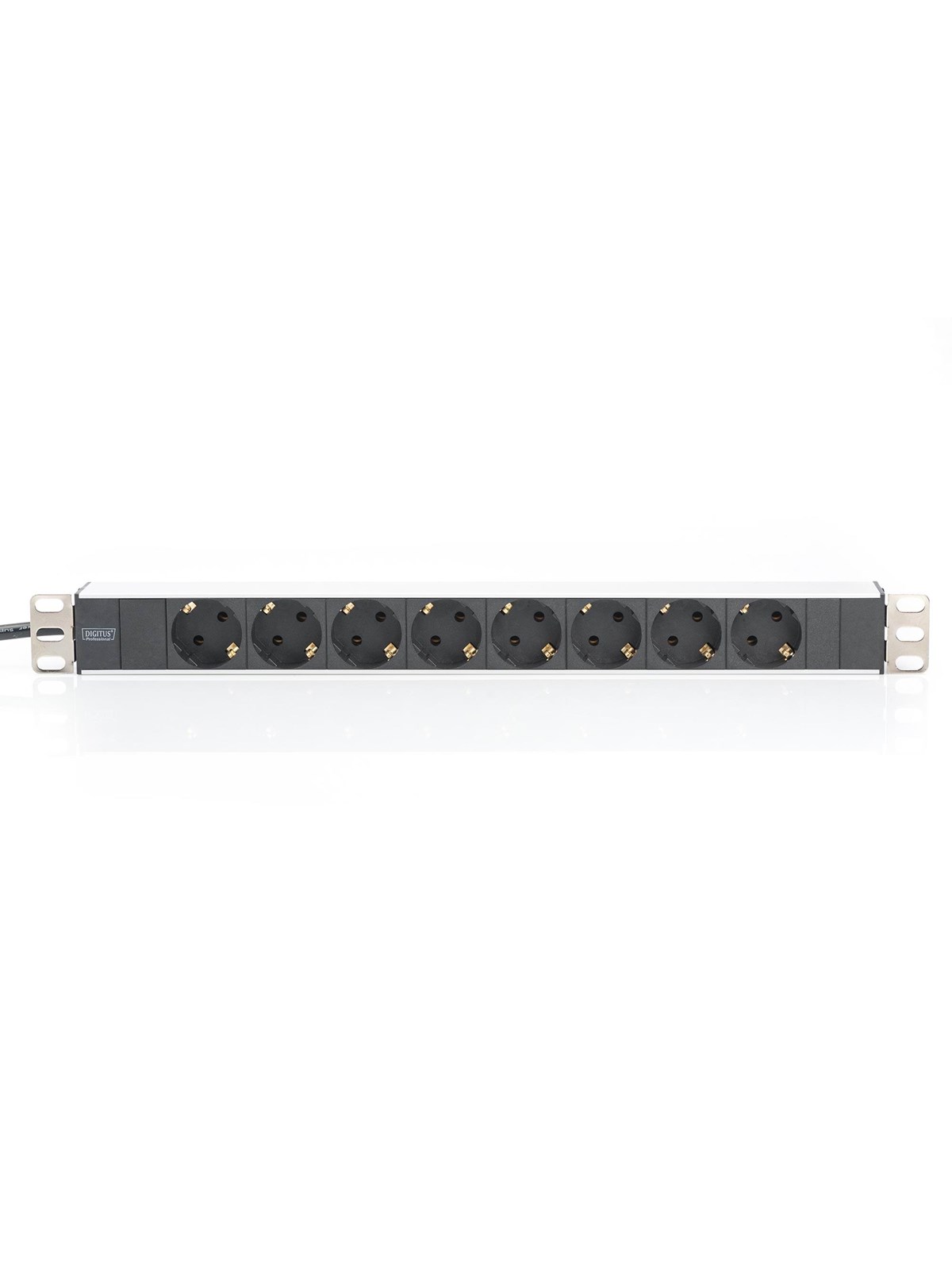 DIGITUS 8-Port -1U - Aluminum PDU