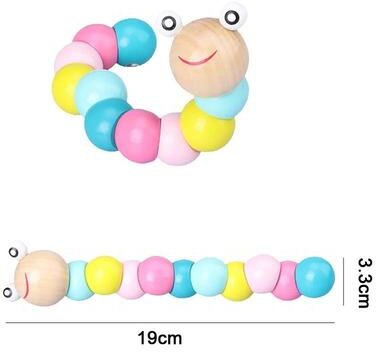 Uplift Picks Montessori Wooden Puzzle Toy Early Learning Educational Toy For Kids 12