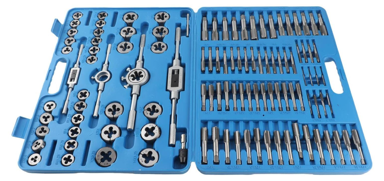 Selius 110-delige Tap en Die Set van Hoge Snelheid Staal