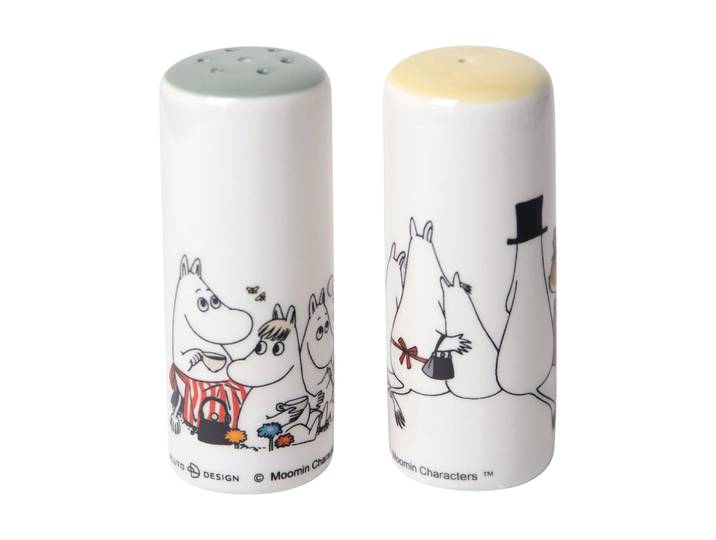 Pluto Design Moomin love salière et poivrière Blanc-multi