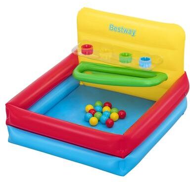 Bestway Sort 'n Play Inflatable Ball Pit with 15 Play Balls - Multi