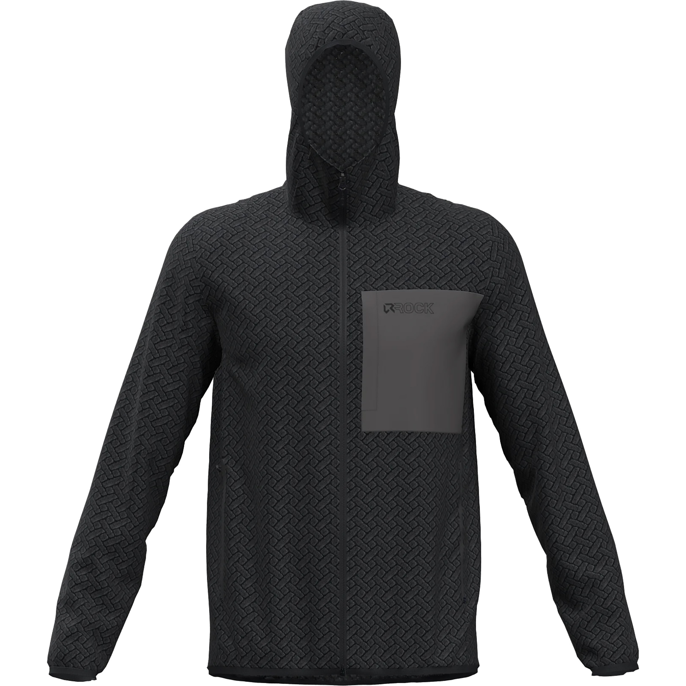 Rock Experience Night Crest Fleece Herren Pullover schwarz Größe S Trekking Schnell trocknend
