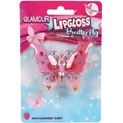 Hippo, Lippenstift + Lipgloss, Glamour Lipgloss Schmetterling (Assortiert, Multicolor)