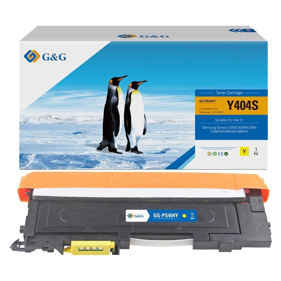 G&G Kompatibler Toner, Gelb, 1000 Seiten, für (Y) (14466)