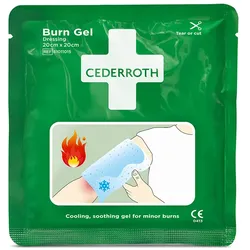 Cederroth - Brandwunden-Gel-Verband 20×20 cm