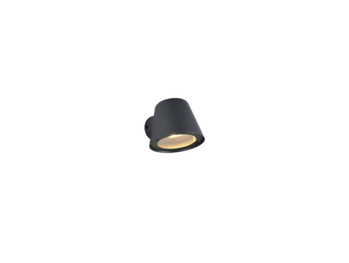 Trio Leuchten Aussenwandleuchte Beni, Anthrazit, Klar, Metall, Glas, 11.5x11x14.5 cm, Lampen & Leuchten, Außenbeleuchtung, Außenleuchten