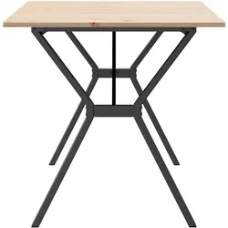vidaXL, Couchtisch + Beistelltisch, Jagonor (Y-Gestell) (140 x 80 x 75 cm)