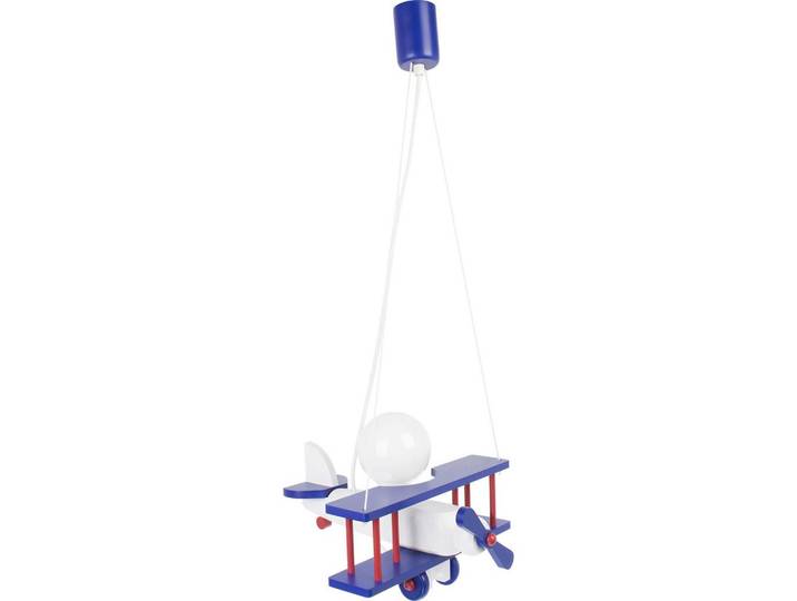 Kinderhängeleuchte Flugzeug H: 75 cm 1-Flammig