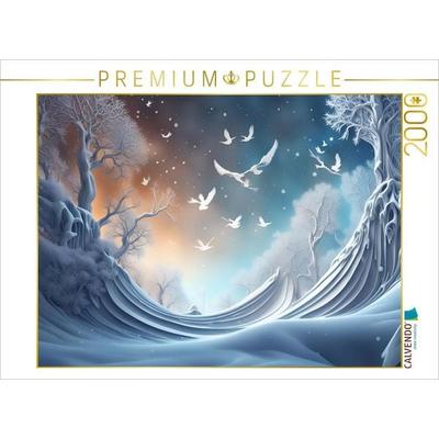 CALVENDO Puzzle Ein Motiv aus dem Kalender Vier Jahreszeiten Fraktale | 2000 Teile Lege-Größe 90x67cm Foto-Puzzle für glückliche Stunden