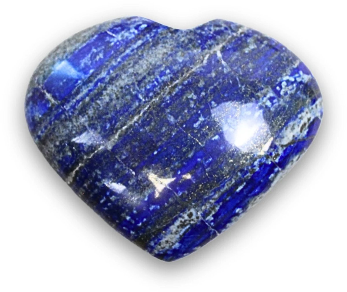 Lapis Lazuli Edelsteen Hart nr.15