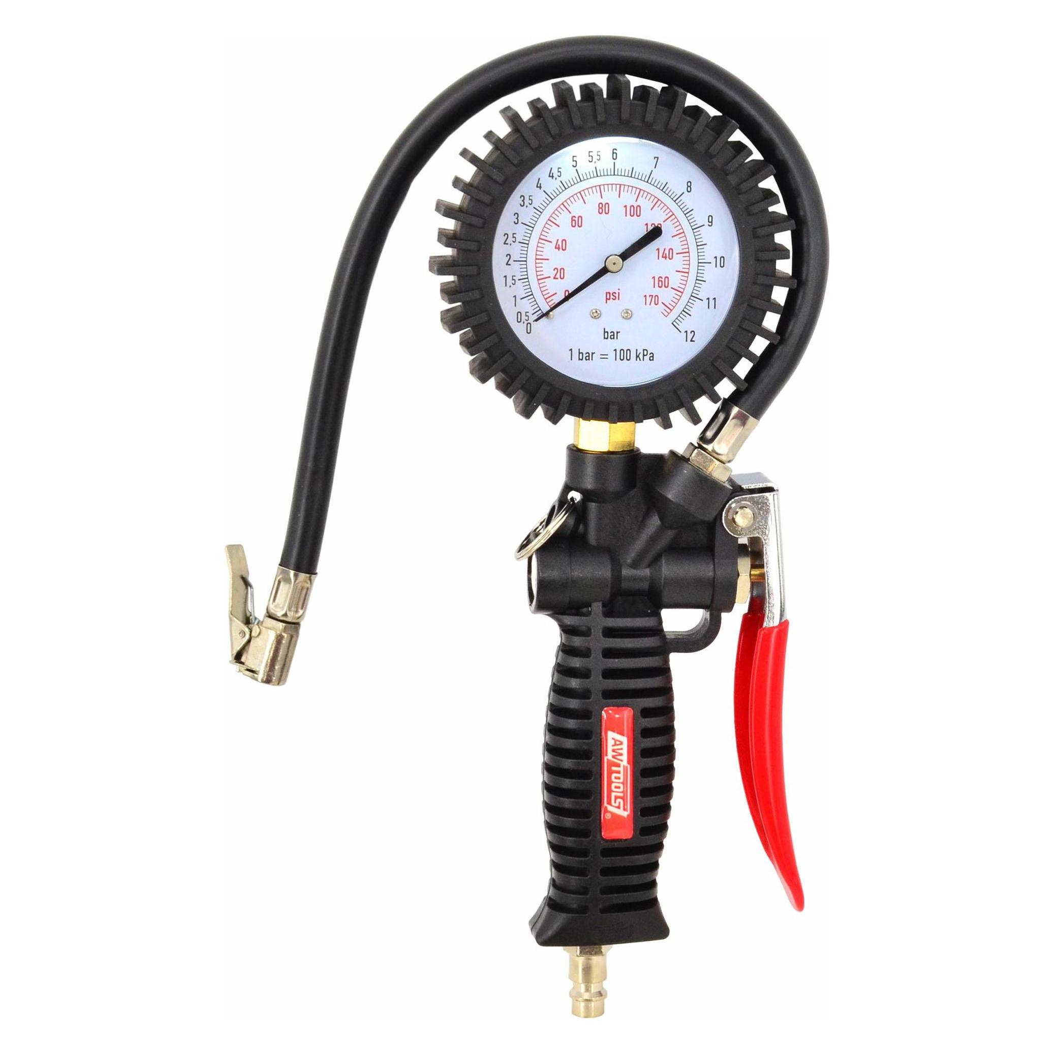Awtools Aufblaspistole mit Manometer Tg-80 (62261270)
