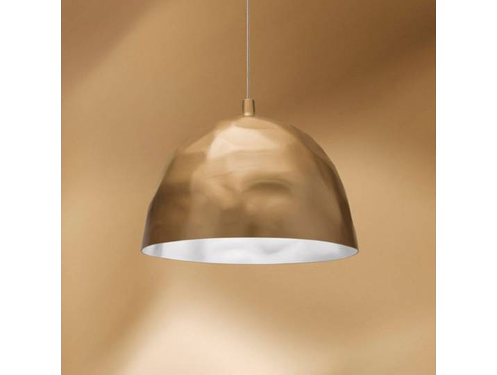 Bump Pendelleuchte Gold - Foscarini - Wohnzimmer - Design - Kunststoff - Einflammig