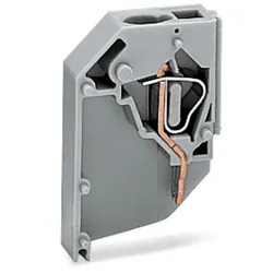 Wago 711-131 Transformatorklemme, 1-polig, CAGE CLAMP®-Anschluss für Leiter, grau 711131  - 100 Stück