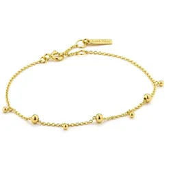 ANIA HAIE - BRACELET - MODERN DROP BALLS - gold