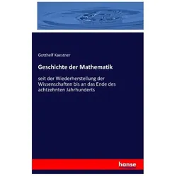 Geschichte der Mathematik, Fachbücher von Gotthelf Kaestner