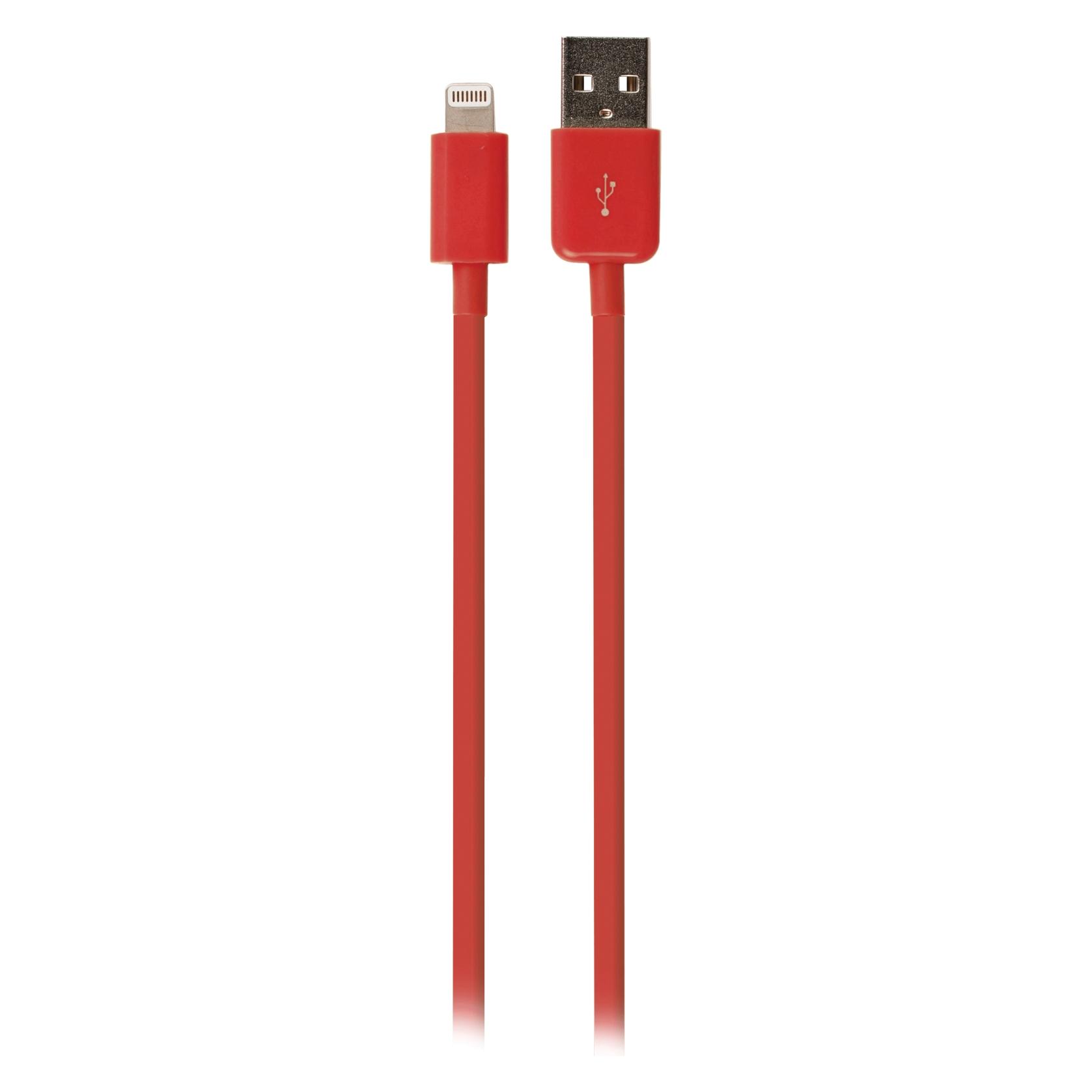 Valueline Kabel Apple Lightning - USB-A červená / Nabíjecí a synchronizační kabel / 2 m (2 m) (VLMP39300R2.00)