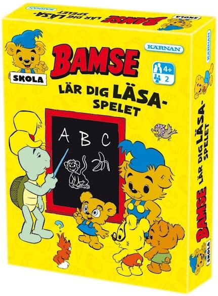 Spel Bamse LÃ¤r dig lÃ¤sa - ABC