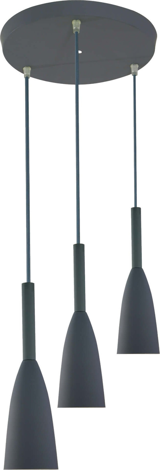 Hanglamp Solin 3 LP-181/3P GR van Light Prestige