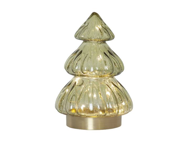Star Trading Décoration de table Abete éclairage de Noël 18 cm Vert